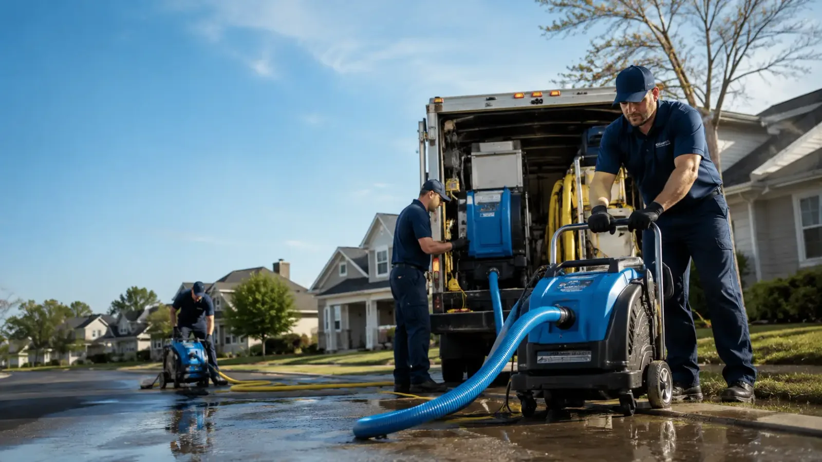 Flood Damage Cleanup in North Wales, PA